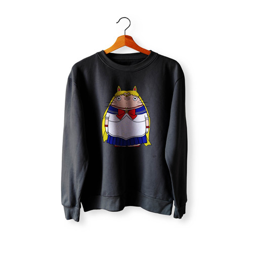 Sailor Moon Totoro My Neighbor Crewneck Sweatshirt Sweater
