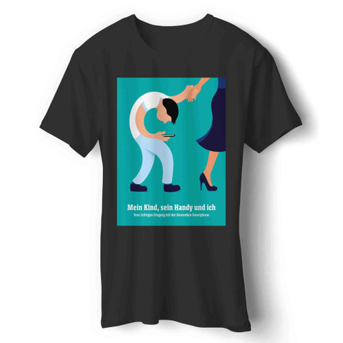mein kind sein handy und ich Man's T-Shirt