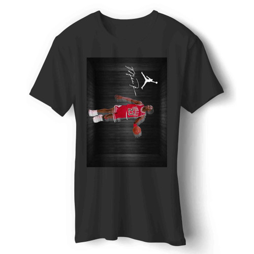 Michael Jordan Basketball Man's T-Shirt