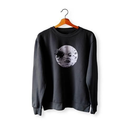 A Trip To The Moon Wallpaper Crewneck Sweatshirt Sweater