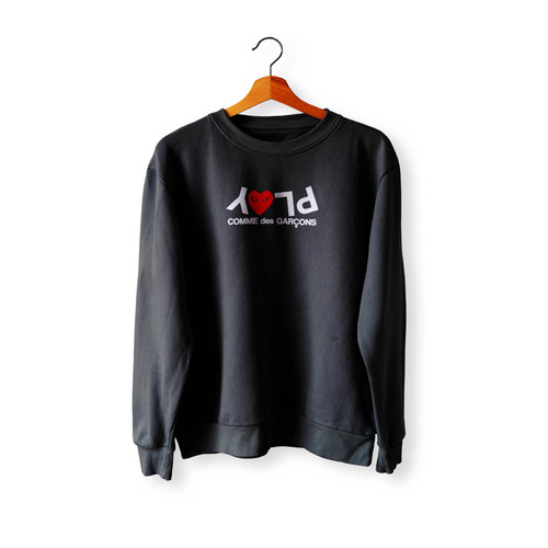 Play Comme Des Garcons Wallpaper Crewneck Sweatshirt Sweater