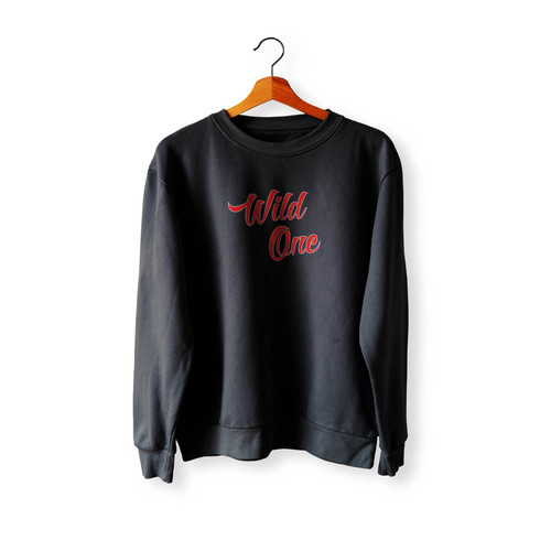 Wild One Wallpaper Crewneck Sweatshirt Sweater