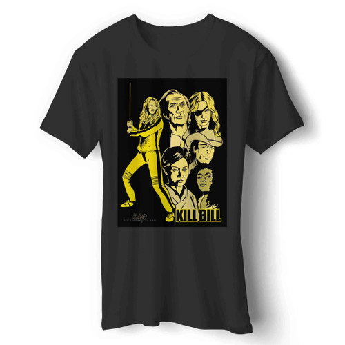 Kill Bill Vol 1 Movie Retro Poster Kraft Man's T-Shirt