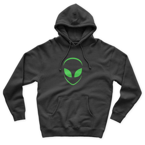 Alien Face Sketch Unisex Hoodie