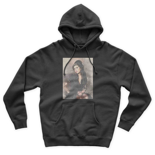 Amy Winehouse Watercolour Art Unisex Hoodie