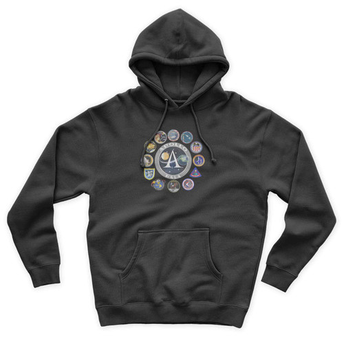 Apollo Missions Patch Unisex Hoodie