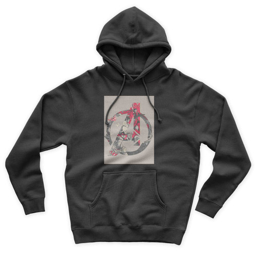 Avengers Team Logo Unisex Hoodie
