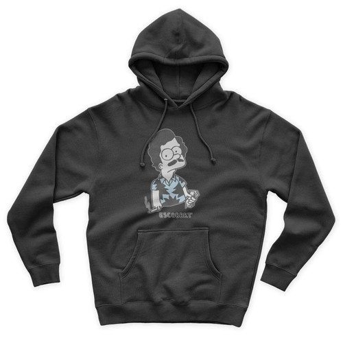 Bart Simpson As Escobar Pablo Escobar Unisex Hoodie