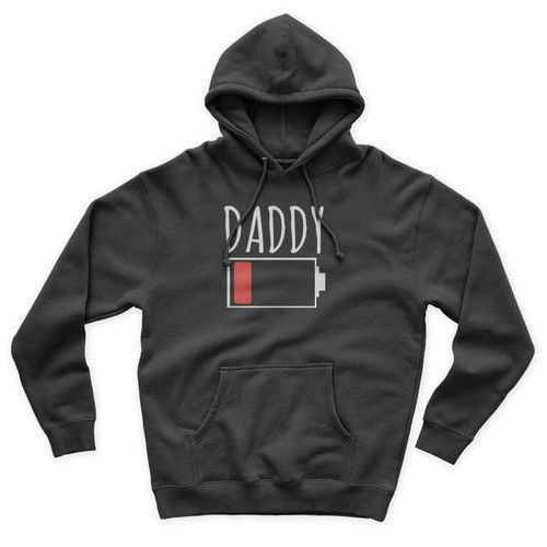 Battery Power Daddy & Baby Matching Fathers Day Present 1 Unisex Hoodie