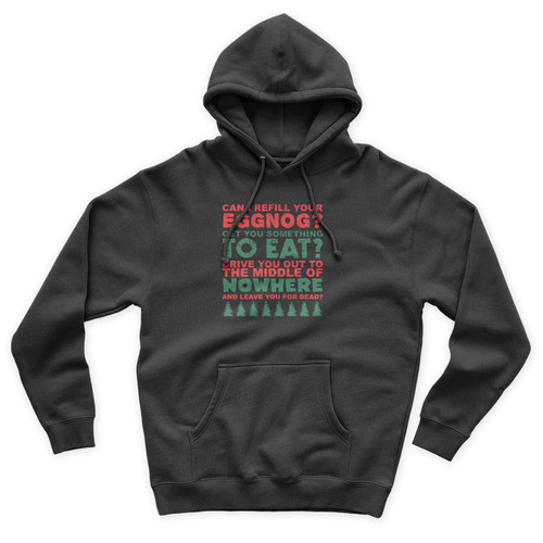 Can I Refill Your Eggnog Unisex Hoodie