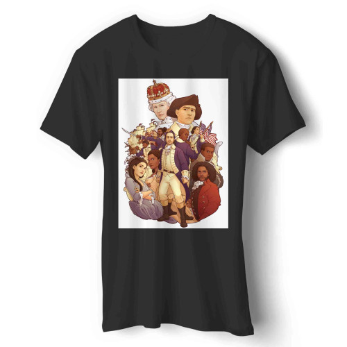 Hamilton Cartoon Man's T-Shirt