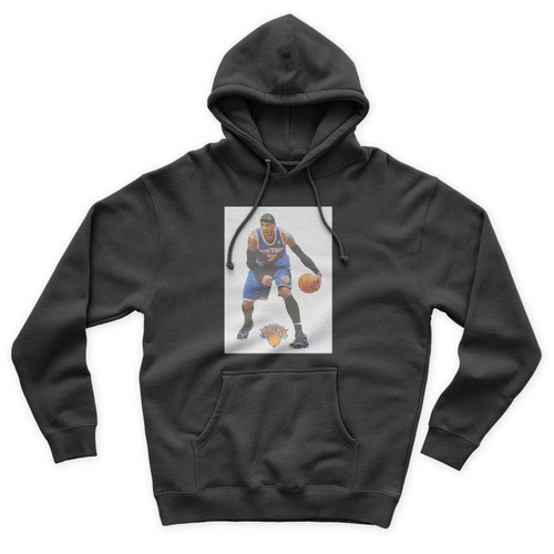 Carmelo Anthony Mini Fathead New York Knicks Logo Official Unisex Hoodie