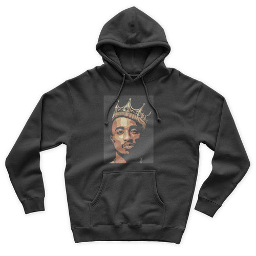 Cartoontupac Shakur Vintage Unisex Hoodie