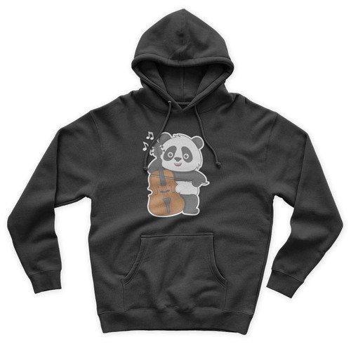 Cello Panda Unisex Hoodie