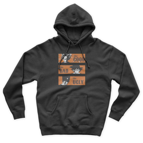 Dbz Gohan Vegeta Cell Good Bad Ugly Anime Super Saiyan Unisex Hoodie