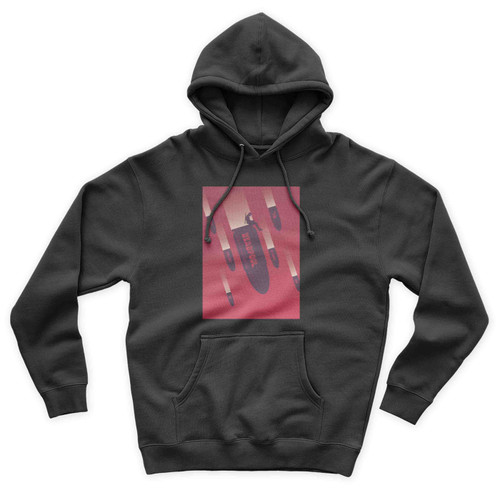 Deadpool Sit On A Bullet Unisex Hoodie