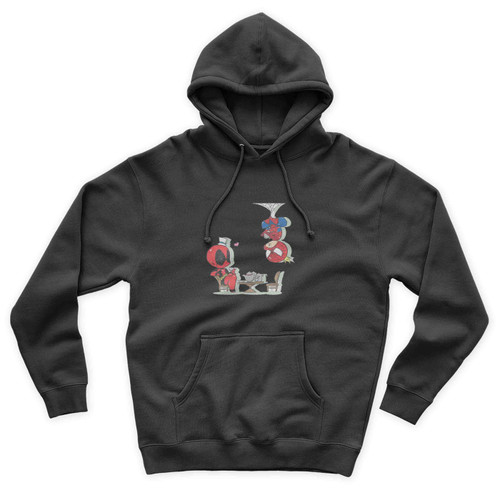 Deadpool With Spiderman Tea Time Together Unisex Hoodie