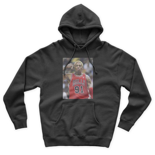 Dennis Rodman Chicago Bulls 91 Unisex Hoodie