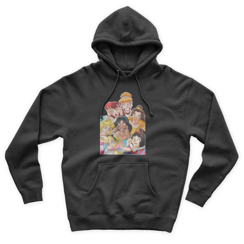 Disney Characters All Princesses Unisex Hoodie