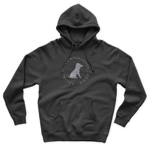 Downward Facing Dog Sanskrit Father's Day Unisex Hoodie