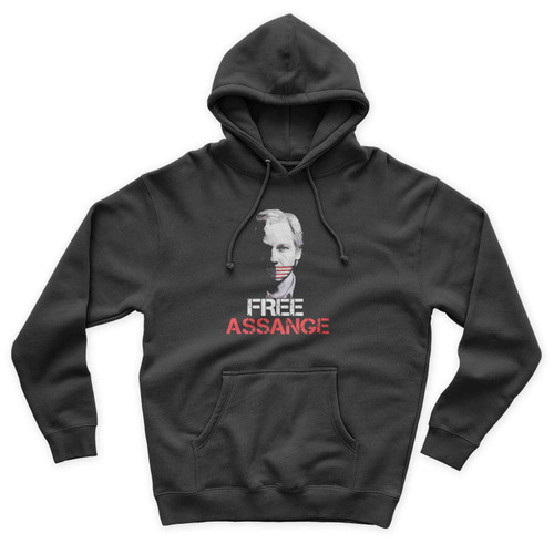 Free Julian Assange Unisex Hoodie