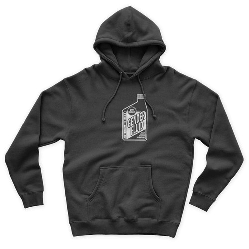 Gender Fluid Show Your Support For Transgender Genderqueer Bigender Rights & Lgtb Pride Good For The Trans Mission Apply Liberally Unisex Hoodie