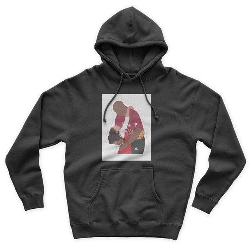 Gigi And Kobe Stickers Unisex Hoodie