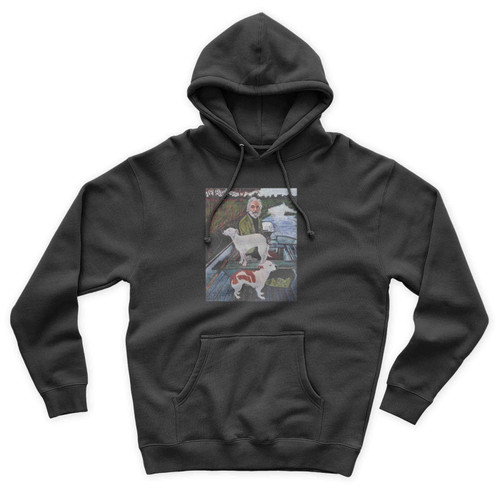 Goodfellas Painting Old Man With Two Dogs Unisex Hoodie