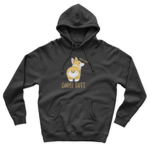 Guess What Corgi Butt 4 Unisex Hoodie