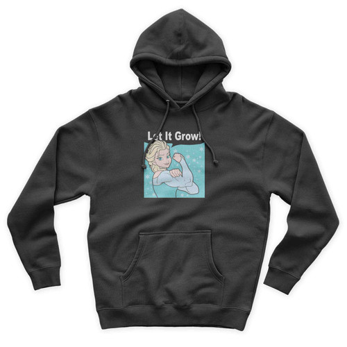 Gym Elsa Let It Grow Frozen Fitness Unisex Hoodie