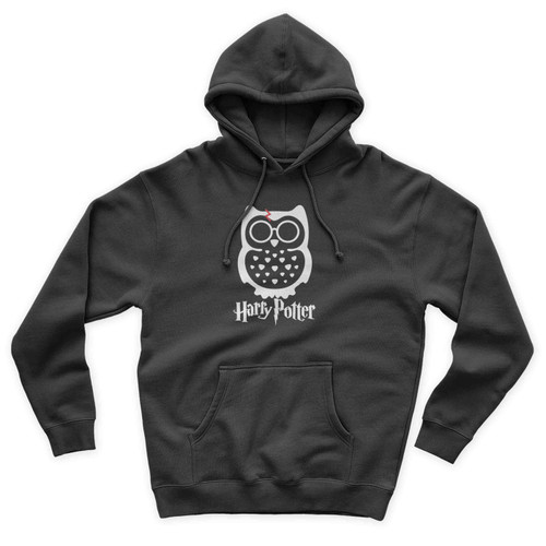 Harry Potter Owl With Glasses Unisex Hoodie