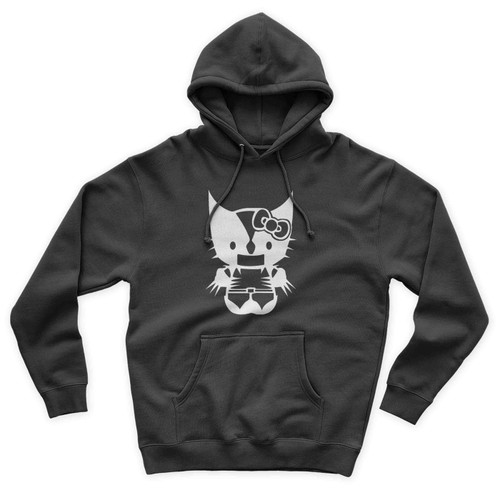 Hello Kitty Superheroes Wolverine Unisex Hoodie