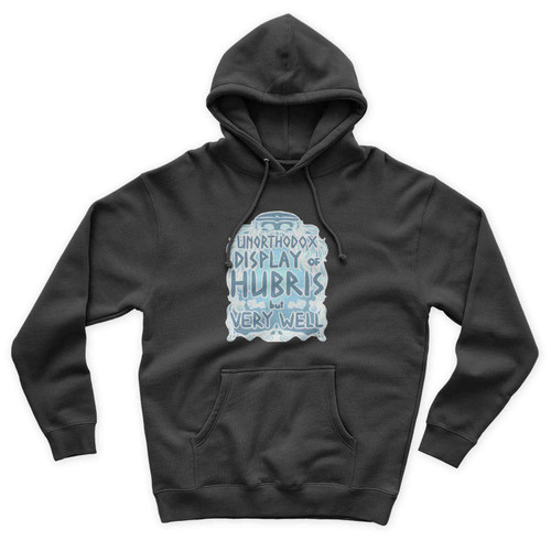 Hubris Zipped Unisex Hoodie