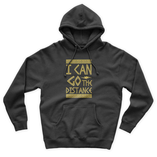 I Can Go The Distance Disney Blue Hercules Quote Megara Unisex Hoodie