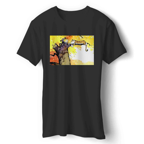 Calvin And Hobbes Sleep In The Tree Man's T-Shirt