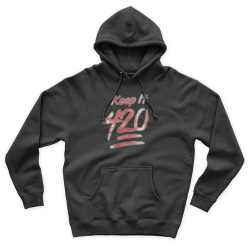 Keep It 420 Marijuana Leaf Unisex Hoodie