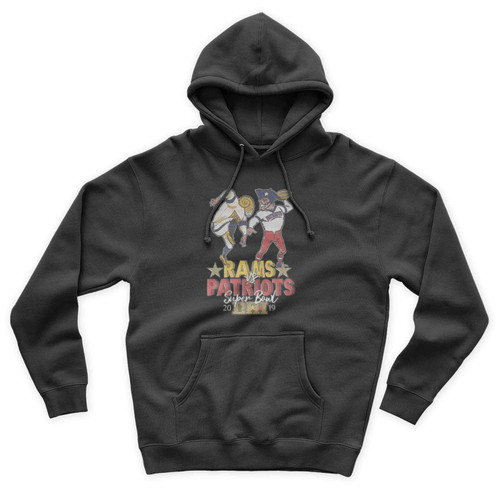 La Rams Vs Patriots Unisex Hoodie