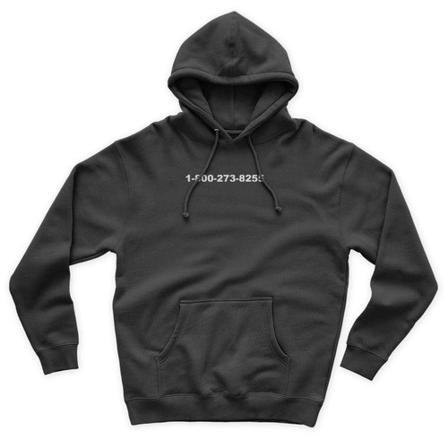 Logic 1-800-273-8255 You Are Not Alone Unisex Hoodie