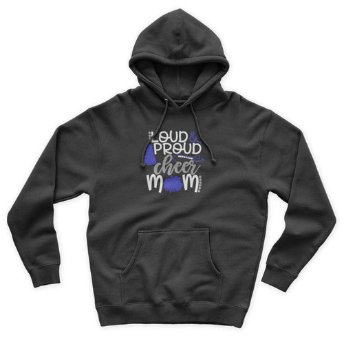 Loud And Proud Cheer Mom Unisex Hoodie