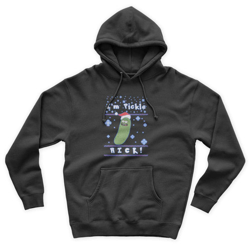 Merry Christmas Im Pickle Rick Unisex Hoodie