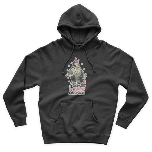Metal Gear Solid Video Game Party Like A Boss Unisex Hoodie