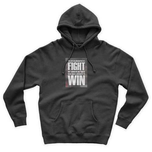 Muhammad Ali Cassius Clay Quotes The Are No Pleasures In A Fight Unisex Hoodie