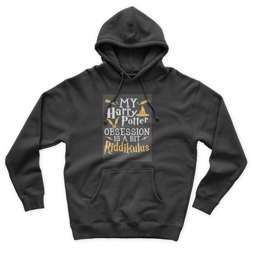 My Harry Potter Obsession Is A Bit Riddikulus Harry Potter Spells Running Hiking Gym Sport Runner Yoga Funny Unisex Hoodie