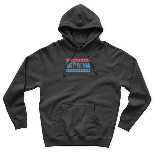 Nasty Woman Inpired Usa Flag Color Unisex Hoodie