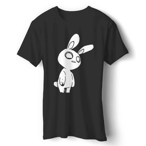 Zombie Rabbit Bunny Gothic Halloween Man's T-Shirt