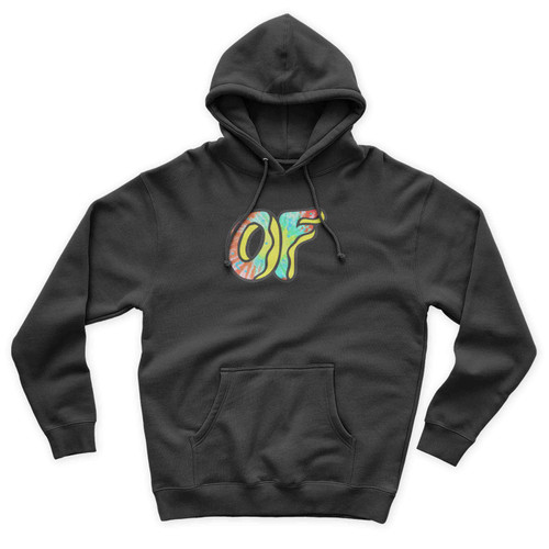 Odd Future Funy Parody Donut Tie Dye Breast Logo Unisex Hoodie