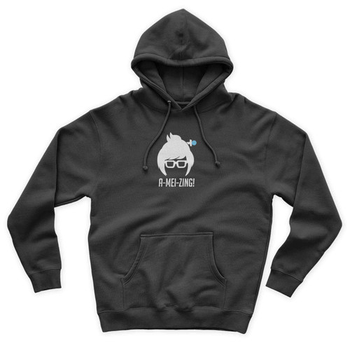 Overwatch Mei Blizzard Mei Hearthstone World Of Warcraft Video Games Gaming Gamer Nerdy Geek Unisex Hoodie