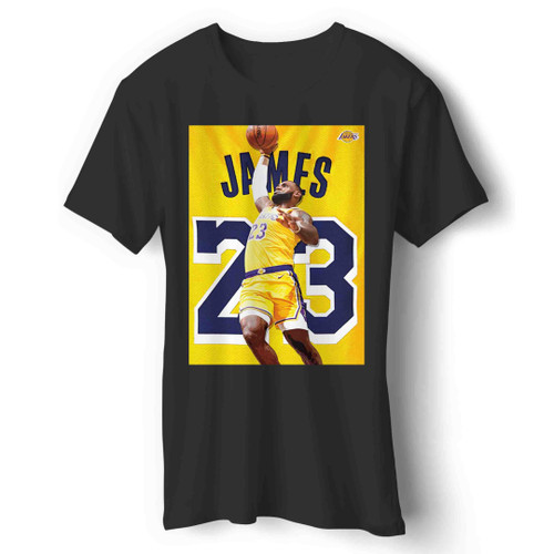 23 Lebron James Basketball Man's T-Shirt