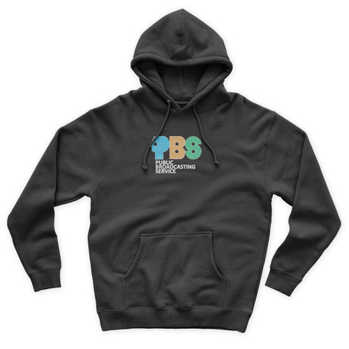PBS Retro Logo Public Broadcast Unisex Hoodie