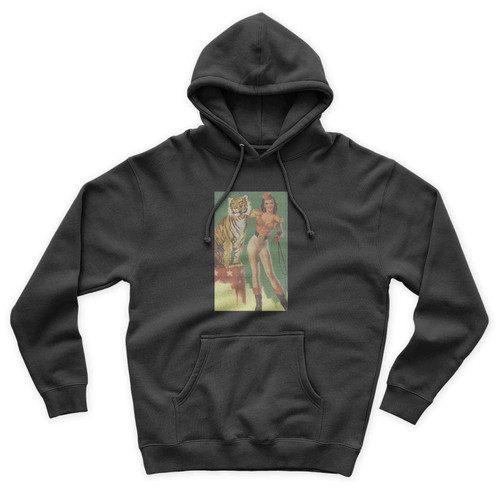 Pin Up Tamer Tiger Circus Unisex Hoodie